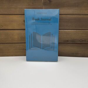 Moleskine Book Journal New Sealed In Box Blue 400 pages with Stickers